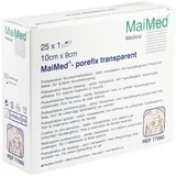 Maimed Porefix Duschpflaster transparent 9 x 10 cm 25 St.