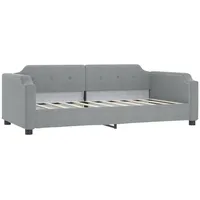 vidaXL Tagesbett 90 x 200 cm grau