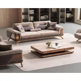 aea 3-Sitzer Sofa Braun