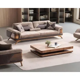 aea 3-Sitzer Sofa Braun