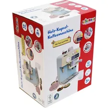 Vedes SpielMaus Küce Holz Kapsel-Kaffeemaschine mit Zubehör aus Kapselmaschine - holz