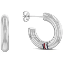 Tommy Hilfiger Creolen CIRCLES silber 2780948 22mm