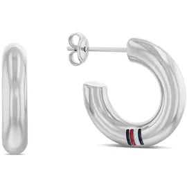 Tommy Hilfiger Creolen CIRCLES silber 2780948 22mm