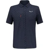Salewa Puez Dry M S/S Shirt navy blazer, L