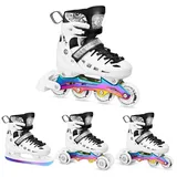 Nils Extreme 4-in-1 Skates Weiß 35-38