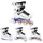 Nils Extreme 4-in-1 Skates Weiß 35-38