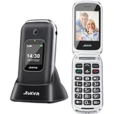 GSM Mobiltelefon Klapphandy Für Senioren | Seniorenhandy Ohne Vertrag Mit SOS No