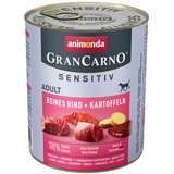 Animonda GranCarno Sensitiv Adult Rind & Kartoffeln 6 x 800 g