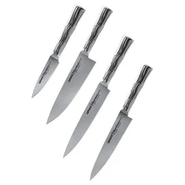 Samura BAMBOO Allzweckmesser 4-tlg. Grau