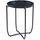 [en.casa] Sandefjord Beistelltisch Ø 40 x 53 cm Schwarz
