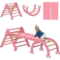 aiyaplay Kletterdreieck 7-in-1 Rosa