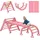 aiyaplay Kletterdreieck 7-in-1 Rosa