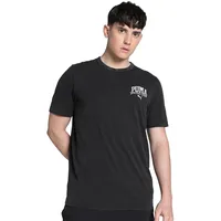 Puma Class Washed T-Shirt Herren 01 black XXL