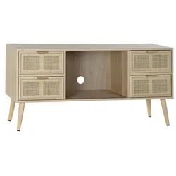 TV-Möbel DKD Home Decor Bunt natürlich Paulonia-Holz Holz MDF 120 x 42 x 60 cm