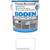 Wilckens 5 L. Neutral Bodenbeschichtung Flüssig Kunststoff, Farbwahl Seidenmatt - 5 l - Reinweiss RAL 9010