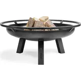 Cook King Feuerschale PORTO Ø 70 cm Schwarz