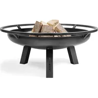 Cook King Feuerschale PORTO Ø 70 cm Schwarz