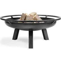 Cook King Feuerschale PORTO Ø 70 cm Schwarz