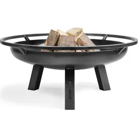 Cook King Feuerschale PORTO Ø 70 cm Schwarz