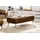 W.Schillig Polsterhocker run 150 x 46 x 60 cm Braun
