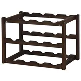 Hti-Living Weinregal Anea Holz Braun