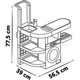 Smoby Rowenta Haushalts-Set Waschküche
