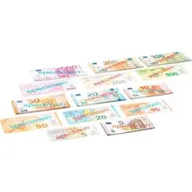 Wissner Lernspielzeug 080620.140 Spielgeld Scheine, ab 6 Jahre, Zahlen und Rechnen lernen