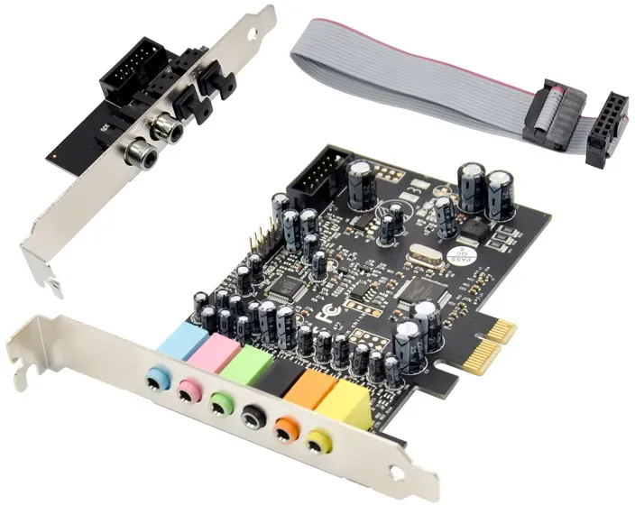 ProXtend PX-AU-21565, 7.1 Kanäle, Eingebaut, 24 Bit, PCI-E