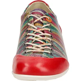 Eject Fluffy Schuhe rot bunt gestreift 20.932 für Damen, bunt, Gr. 42