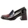 Art 1705 Verona Damen-Plattform, Mehrfarbig, Schwarz, Größe 40, Mehrfarbig Schwarz, 40 EU