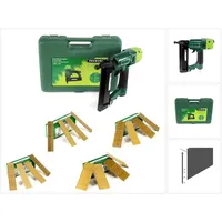 Prebena 2XR-J50 Druckluftnagler im Transportkoffer + Stauchkopfnägel Brads -