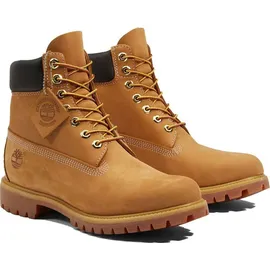 Timberland Mens 6 Inch Lace UP Waterproof Boot wheat 8 Wide Fit