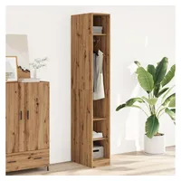 VidaXL Kleiderschrank Artisan-Eiche 30x50x200 cm Holzwerkstoff
