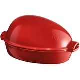 Emile Henry Hähnchenbräter 22 cm rund