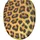 Sanilo WC-Sitz Leopardenfell Braun