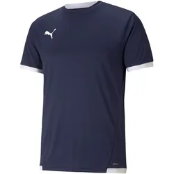 PUMA teamLIGA Trikot Herren peacoat/puma white S