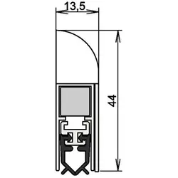 Athmer Türdichtung Wind-Ex 1-311 1-s.L.735mm HLT