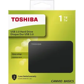 Toshiba Canvio Basics 1 TB USB 3.2 HDTB410EK3AA