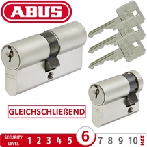 ABUS Halbzylinder A93 10/40 gl.