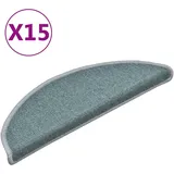 vidaXL Stufenmatte 56 x 17 cm Seeblau