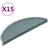 vidaXL Stufenmatte 56 x 17 cm Seeblau