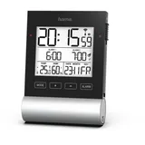 Hama Funkwecker Black Line schwarz (Uhr & Wecker)