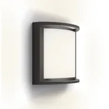 Philips Outdoor Ultra-Efficient Samondra Wandleuchte 3.8W, 2700 Kelvin anthrazit