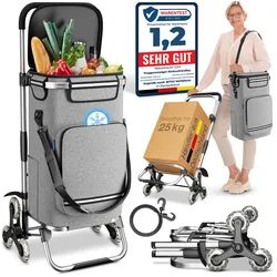 aktivshop Treppensteiger-Einkaufsroller Premium