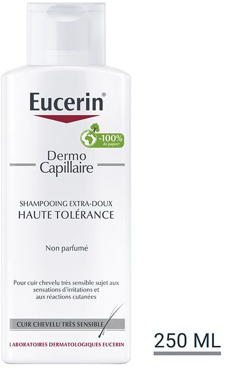 Eucerin® DermoCapillaire Shampooing Haute Tolérance 250 ml shampooing