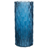 Vase AIMEE, Blau - H 30 cm - Glas