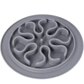 dehner lieblinge Silikon-Antischlingnapf, Dunkelgrau