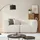 [en.casa] Modular Sofa, 2-Sitzer Hurvas Bouclé Cremeweiß