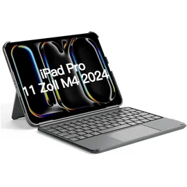 Inateck Tablet-Tastatur für Apple iPad Pro 11 M4/M5 Grau