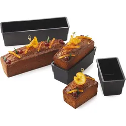 Matfer Exoglass rechteckige Cake-Form, 20x8x8 cm (345074)